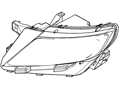 Ford BA1Z-13008-D Headlamp Assembly