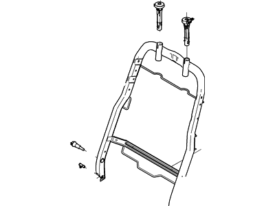 Ford 5F9Z-7461018-AA Frame Assembly