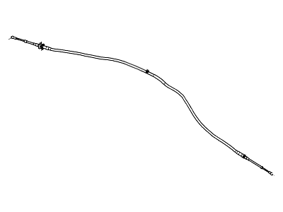 Ford GT Shift Cable - 4G7Z-7E395-BB