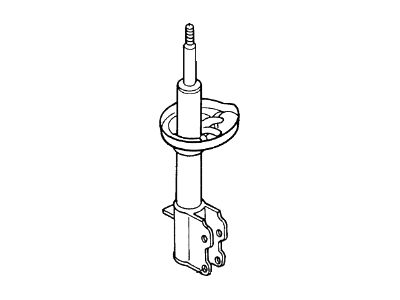 1996 Ford Probe Shock Absorber - 5U2Z-18V125-VM