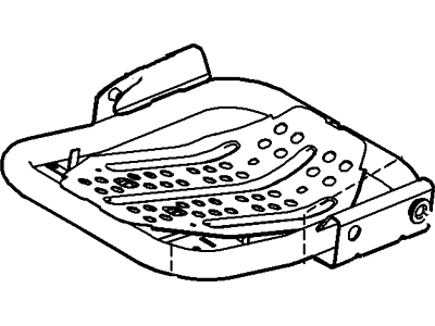 Ford CC3Z-2663160-A Frame And Spring - Rear