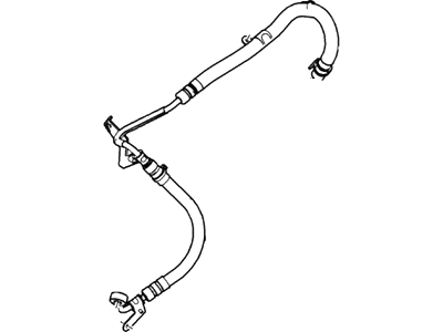 Mercury Power Steering Hose - 7H6Z-3A719-C