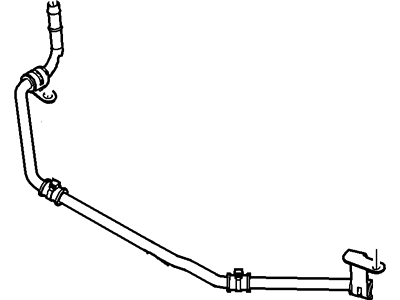 2010 Mercury Milan Power Steering Hose - 7H6Z-3A713-BB