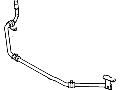 Ford AH6Z-3A713-H Hose Assembly - Gear To Reservoir