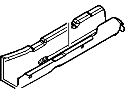 Ford 8S4Z-5410125-A Member Assembly - Floor Side - Rear