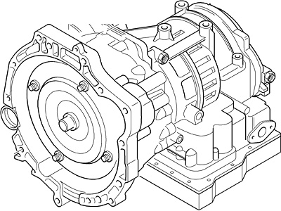 Ford 3S4Z-7V000-CRM Transmission Assembly