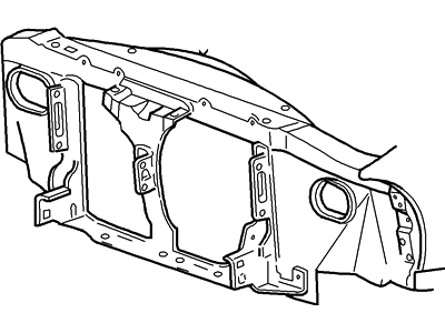 2003 Ford F-150 Radiator Support - 2L1Z-16138-AA