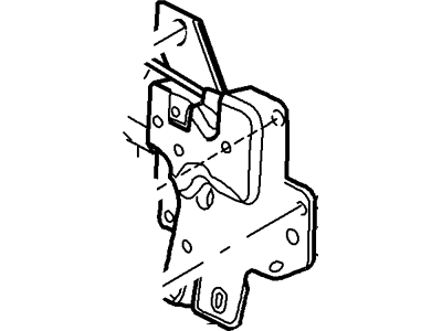 Lincoln LS Door Lock - 4W4Z5443200AA