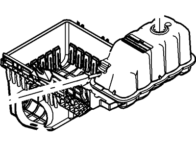 Ford AL1Z-8A080-A Tank Assembly - Radiator Overflow