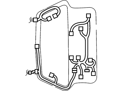 Ford XF5Z13A409BA Wire Assembly