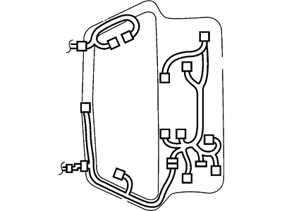 Ford XF5Z13A409EA Wire Assembly