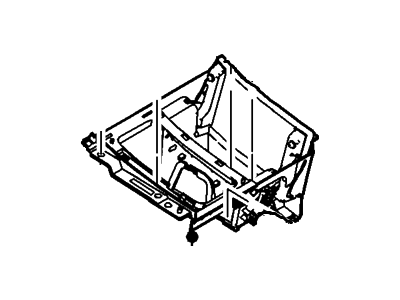 Ford Taurus Center Console Base - AG1Z-54045A76-DD