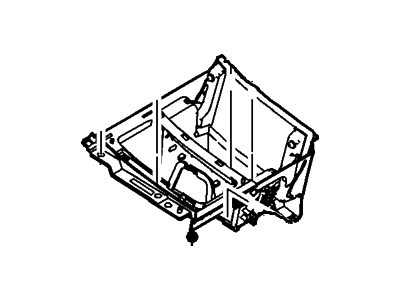 Ford AG1Z-54045A76-CA Panel Assembly - Console