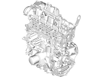 Ford CJ5Z-6006-E Service Engine Assembly