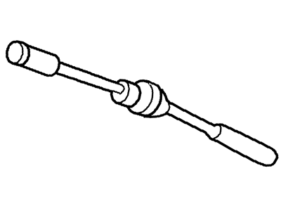 2002 Ford Thunderbird Speedometer Cable - XW4Z-9A825-BA