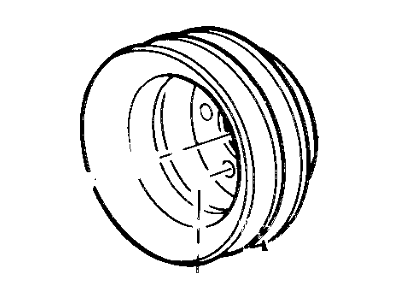 Ford D9ZZ-6A312-A Crankshaft Pulley