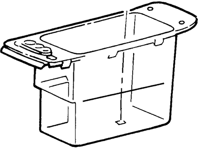 Ford F8OZ-5406010-DAA Box Assembly - Glove Compartment