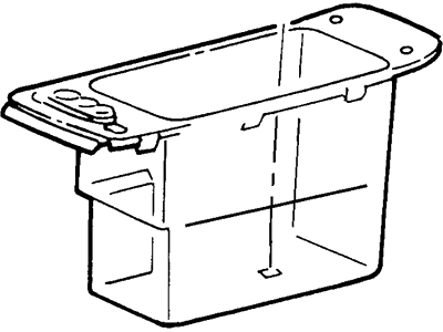 1999 Lincoln Continental Glove Box - XF3Z5406010AAA