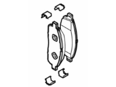 Ford G2MZ-2V001-C Kit - Brake Lining