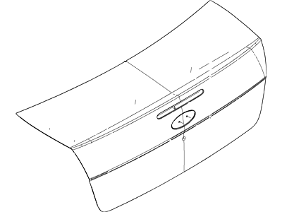 Ford 8S4Z-5440110-A Door Assembly - Luggage Compartment