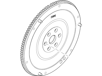 2006 Mercury Mariner Flywheel - 5M6Z-6375-AA