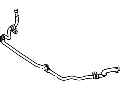 Lincoln Zephyr Power Steering Hose - 6E5Z-3A713-AD