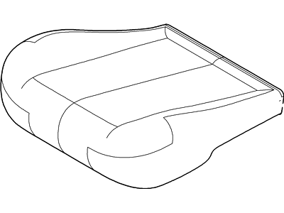 Mercury Mariner Seat Cover - 8E6Z-7862901-BD