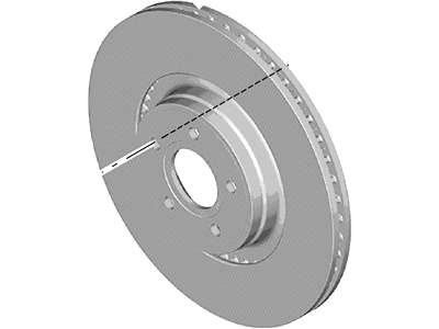 Ford EJ7Z-1125-A Rotor Assembly