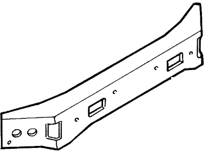 1997 Lincoln Mark VIII Bumper - F7LZ17757AA