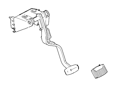 Ford 7C3Z-7B633-A Pedal - Clutch