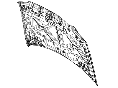 Ford Hood - 8L8Z-16612-A