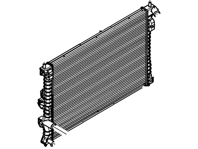 Ford EB5Z-8005-G Radiator Assembly