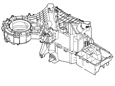Lincoln Mark LT Evaporator - DL3Z-19850-B