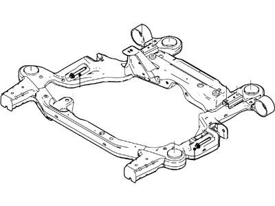 2008 Ford Taurus X Axle Beam - 8A4Z-5C145-B