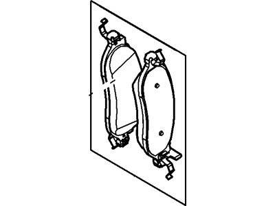 Ford 5U2Z-2V200-GA Kit - Brake Shoe And Lining