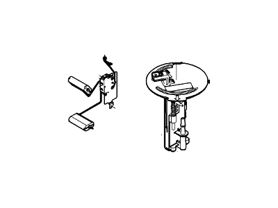 Ford 6F9Z-9275-A Fuel Tank Sender Assembly