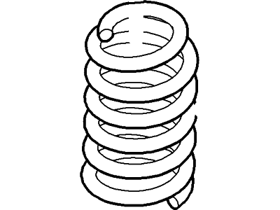 Ford Police Interceptor Sedan Coil Springs - DG1Z-5560-H