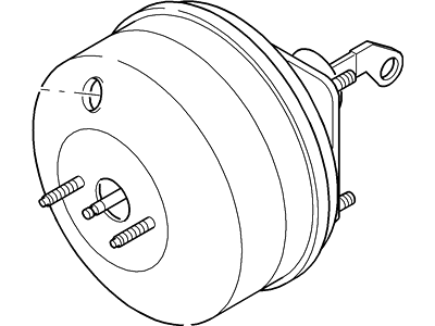 2004 Ford Mustang Brake Booster - F9ZZ-2005-AA