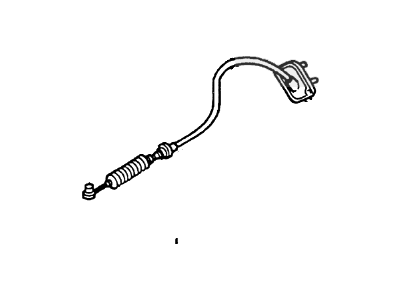 Ford F8CZ-7E395-AA Selector Lever Control Cable Assembly