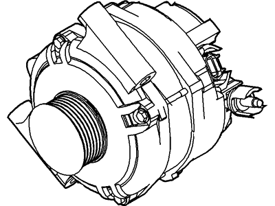 Ford 6E5Z-10346-BA Alternator Assembly