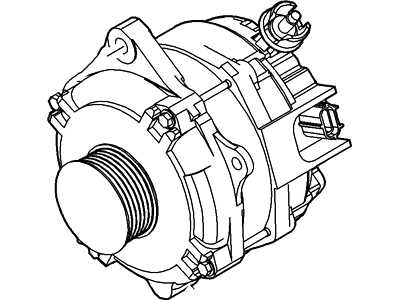 Ford 8A4Z-10346-A Alternator Assembly