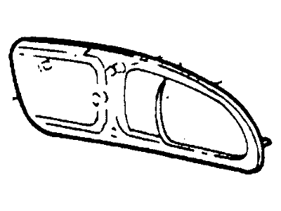 Ford 2F3Z5423712AAA Molding