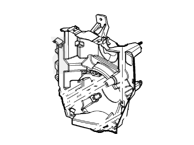 Ford F-350 Super Duty Headlight - 7C3Z-13101-A