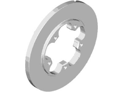 Ford CK4Z-2C026-C Rotor Assembly - Brake