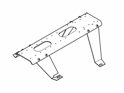 Ford Crown Victoria Center Console Base - 4W7Z-54045A36-AA