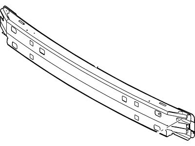 Ford 8G1Z-17757-A Bumper Assembly - Front