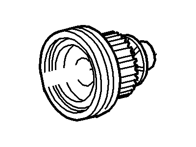 Ford XL2Z-6312-BA Crankshaft Pulley