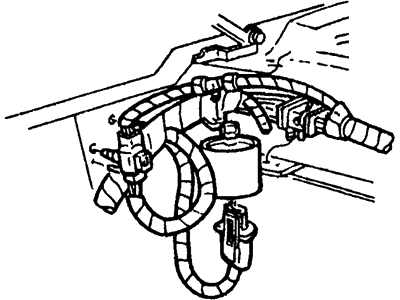 Ford F7ZZ7C078AA Wire Assembly