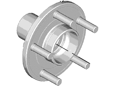 Ford CV6Z-1104-A Hub Assembly - Wheel