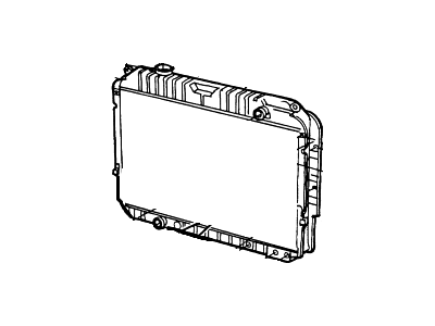 1992 Ford E-150 Radiator - F2UZ-8005-J